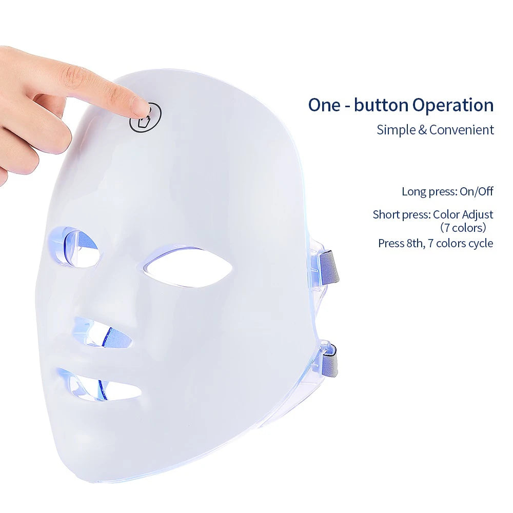 Heartizon™ GlowLift LED Face Mask